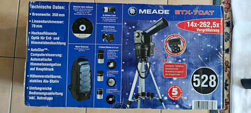 Meade etx 70at 70mm - meade, refraktor